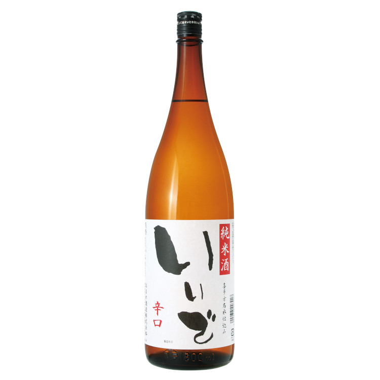 辛口 純米酒 いいで 1.8L