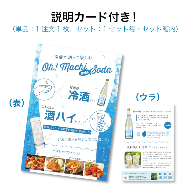 説明カード付き（セット箱内に同封）